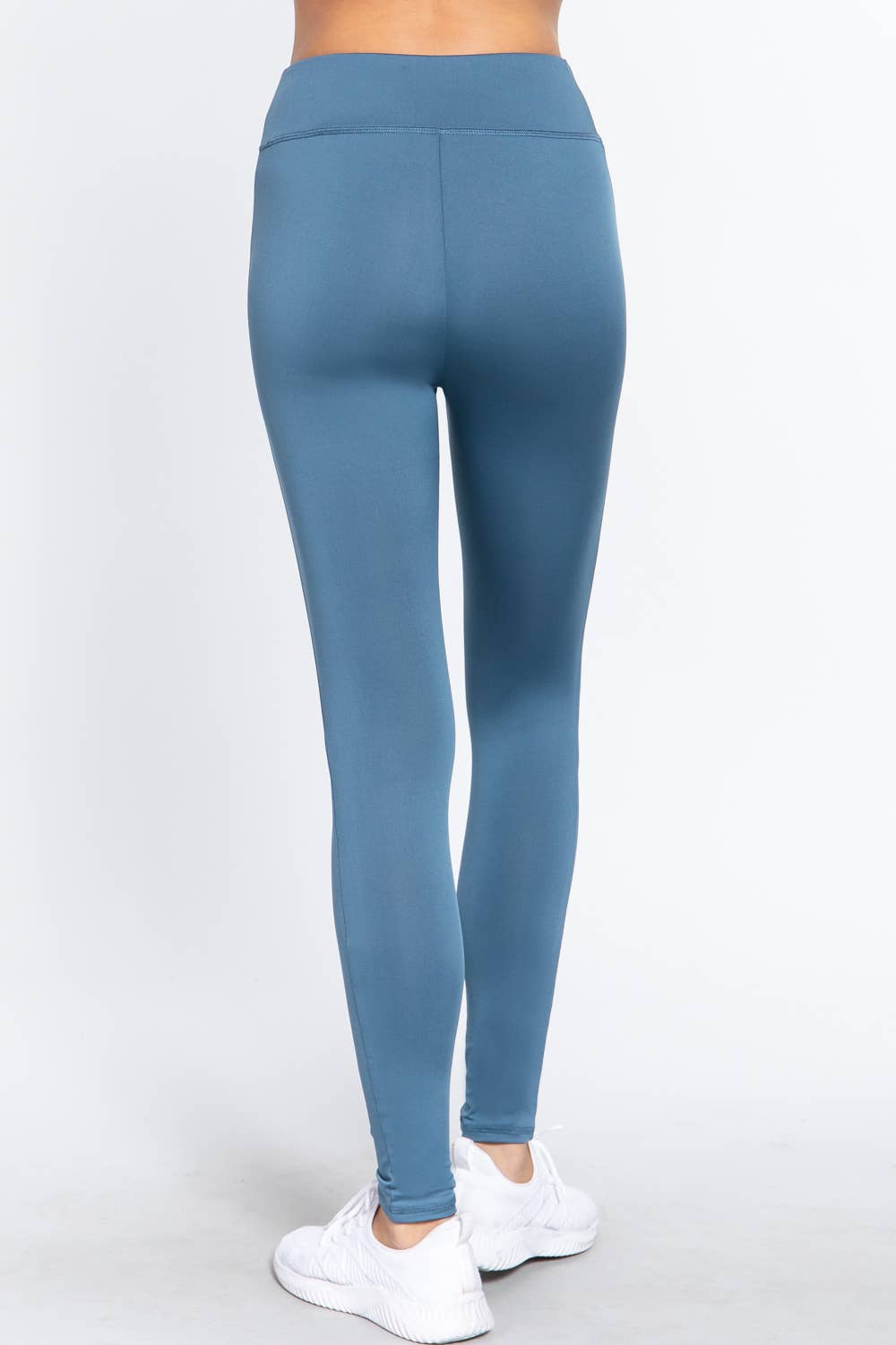 Workout Ankle Length Leggings: Light Khaki